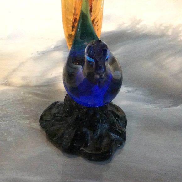Authentic Vintage Pilgrim Art Glass Long Tail Pheasant Figurine - Picture 8 of 10
